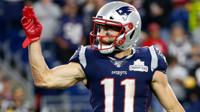 Tyquan Thornton takes over Julian Edelman's No. 11 with Patriots