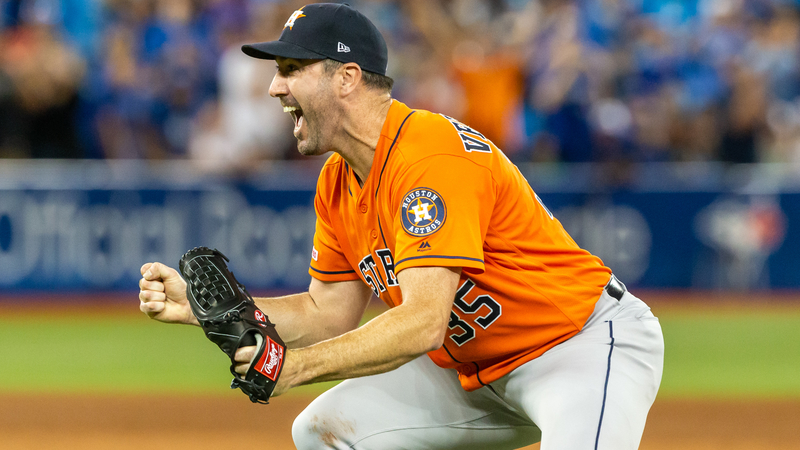 Astros' Justin Verlander Throws Third Career No-Hitter Vs. Blue Jays ...