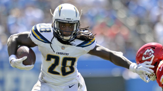 Los Angeles Chargers running back Melvin Gordon