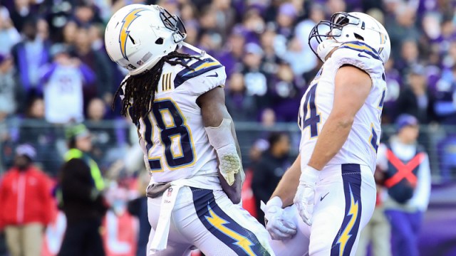 Chargers running back Melvin Gordon