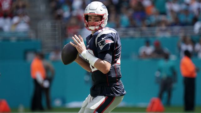 New England Patriots quarterback Tom Brady