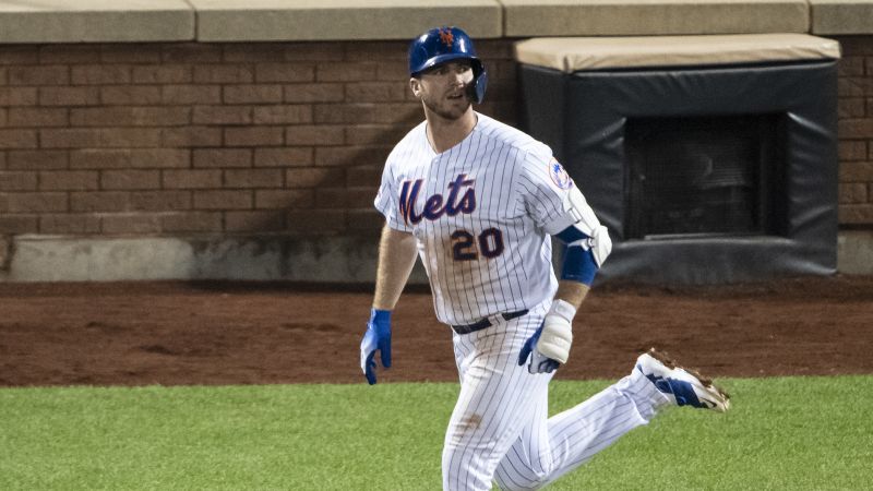 Pete Alonso Shaves Mustache Midway Through Mets Game