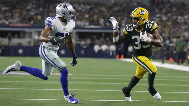 Packers: Aaron Jones' cheeky response to question about statement