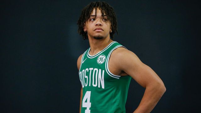 Boston Celtics guard Carsen Edwards