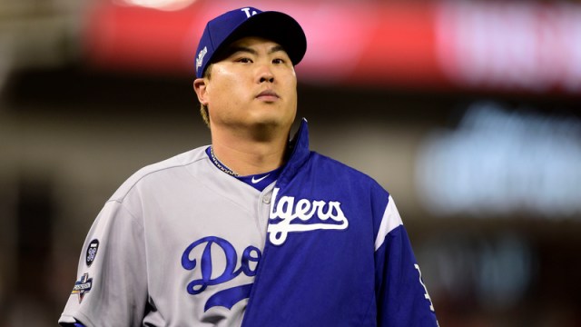 Dodgers pitcher Hyun-Jin Ryu
