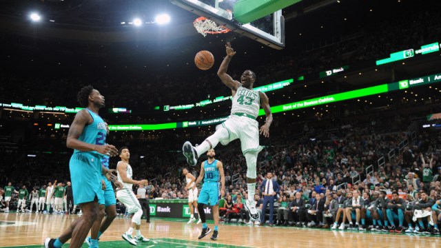 Boston Celtics guard Javonte Green (43)