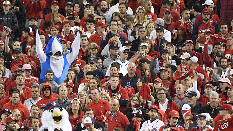 Robles honors mother with home run, highlights Nationals victory party by  kissing Baby Shark