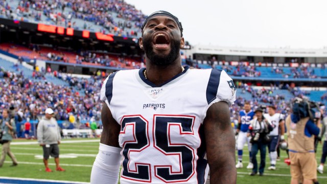 Patriots safety Terrence Brooks