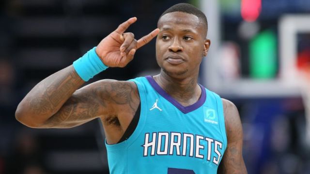 Charlotte Hornets point guard Terry Rozier