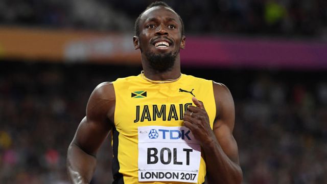 Olympic sprinter Usain Bolt