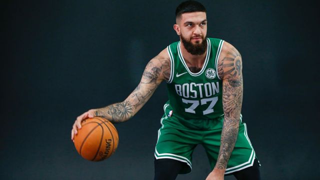 Boston Celtics center Vincent Poirier