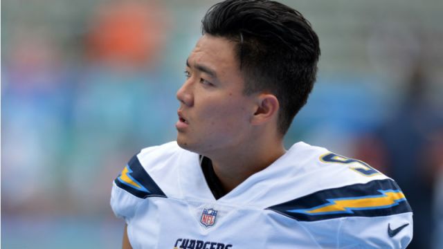 Los Angeles Chargers kicker Younghoe Koo