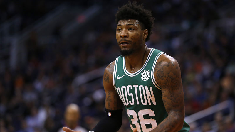 Marcus Smart Accuses Fan Of Saying 'Get On Your Knees' During Celtics ...