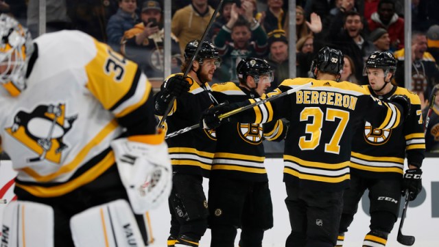 Boston Bruins Vs. Pittsburgh Penguins