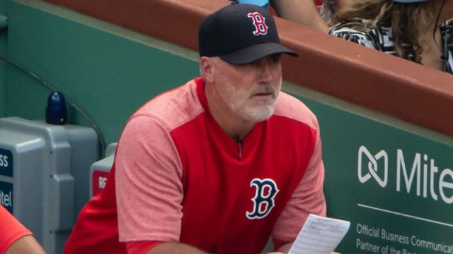 Boston Red Sox pitching coach Dana LeVangie