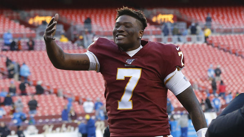 Redskins' Dwayne Haskins selfie with fans was 'unprofessional' and 'wrong,'  Joe Theismann says