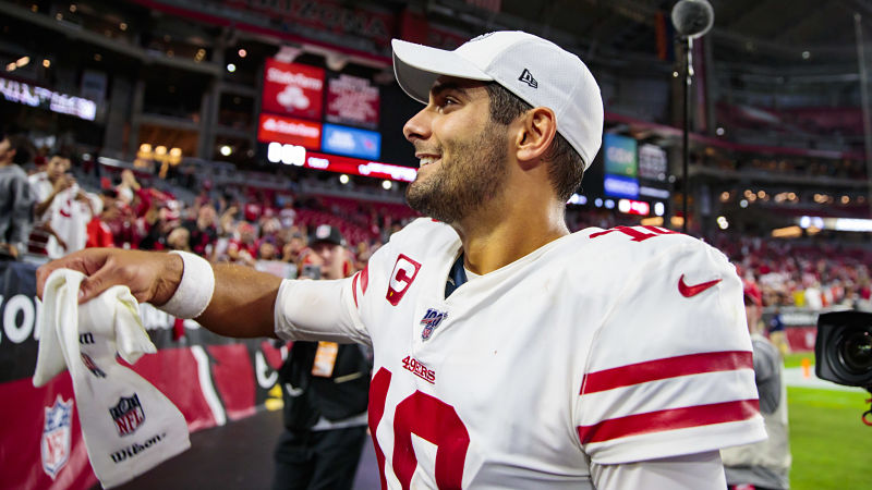 Jimmy Garoppolo's Postgame Interaction With Erin Andrews Is Going Viral -  The Spun: What's Trending In The Sports World Today