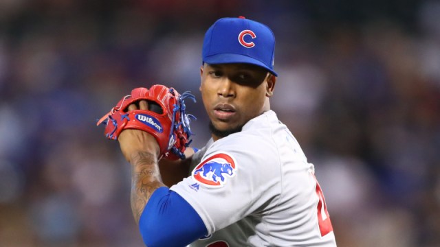 Chicago Cubs reliever Pedro Strop