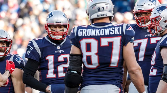 New England Patriots' Rob Gronkowski