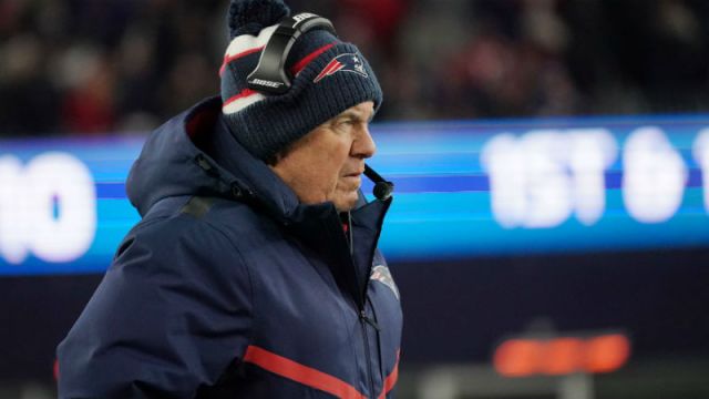 New England Patriots head coach Bill Belichick