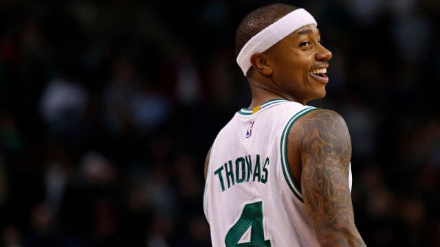 Washington Wizards guard Isaiah Thomas