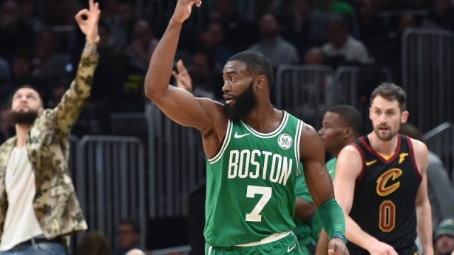 Boston Celtics guard Jaylen Brown (7)