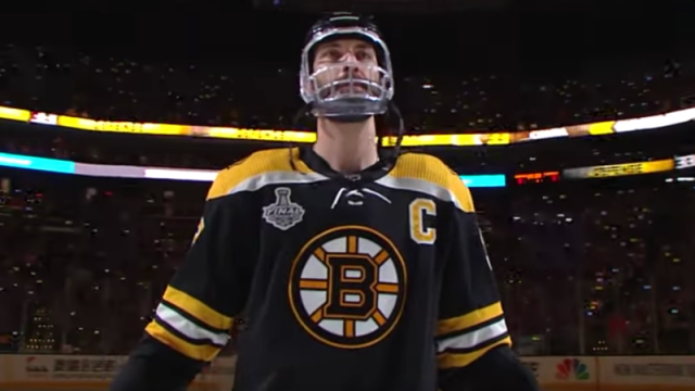 Boston Bruins Defenseman Zdeno Chara