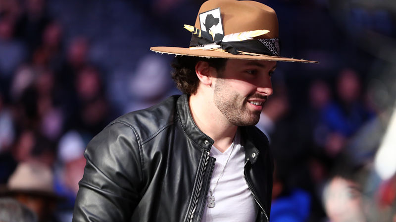 baker mayfield cowboy hat