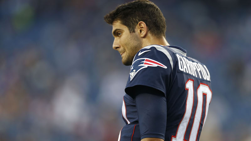 Jimmy Garoppolo traded to San Francisco 49ers for 2018 NFL Draft pick - Big  Cat Country