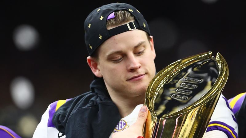 Joe Burrow to Cincinnati Bengals tweets accompany LSU CFP title win