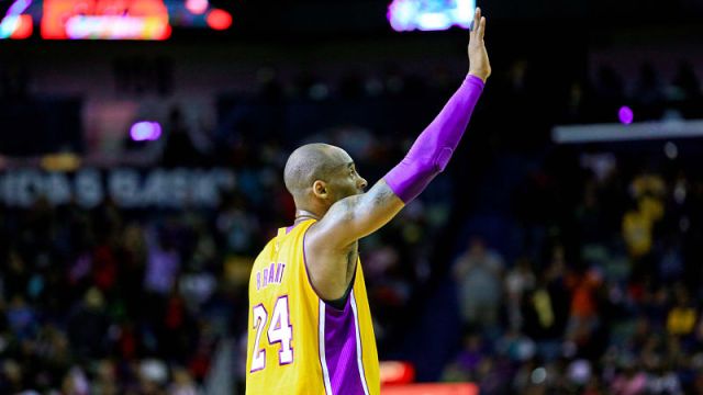 Former Los Angeles Lakers guard Kobe Bryant