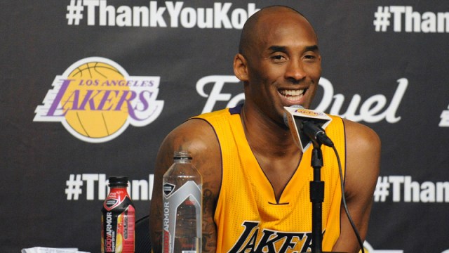 Former Los Angeles Lakers Forward Kobe Bryant