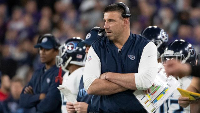 Tennessee Titans coach Mike Vrabel