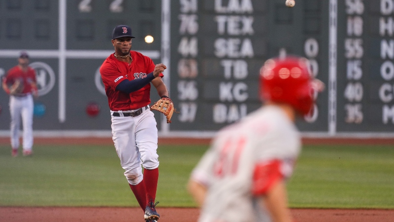 Bogaerts ranks first among all shortstops from 2015-20 in hits