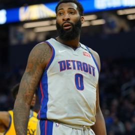 Pistons center Andre Drummond