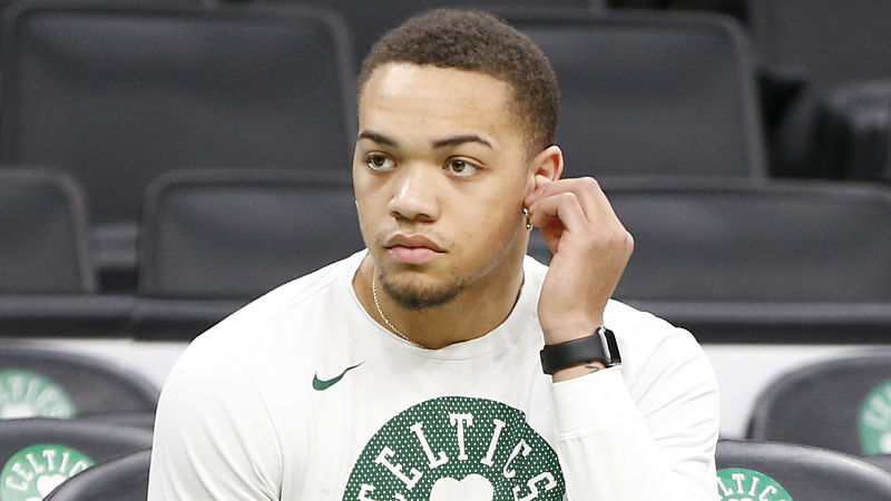 Carsen Edwards Dunks In Red Claws Game Danny Ainge 