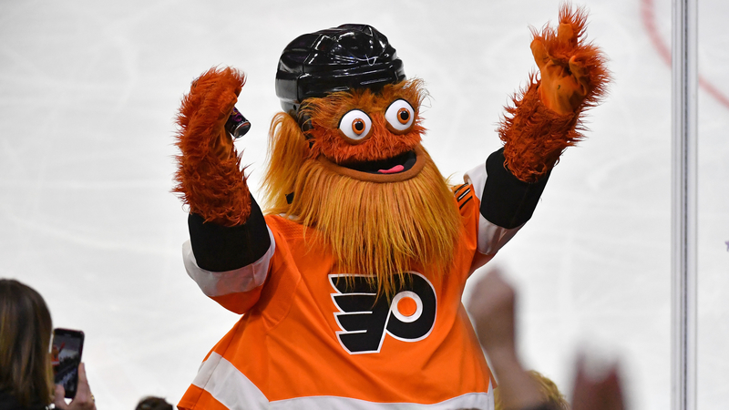 Police investigating after Gritty accused of punching 13-year-old in back -  NBC Sports