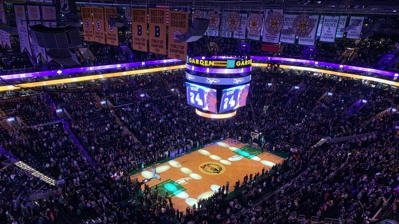 Celtics honor Kobe Bryant before Thursday night's game vs. Warriors - The  Boston Globe