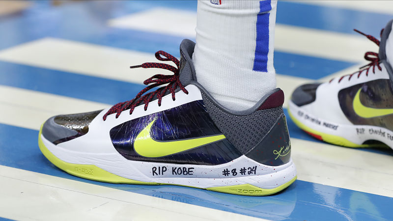 Nike sells out of Kobe Bryant merchandise online; shoe plan pending