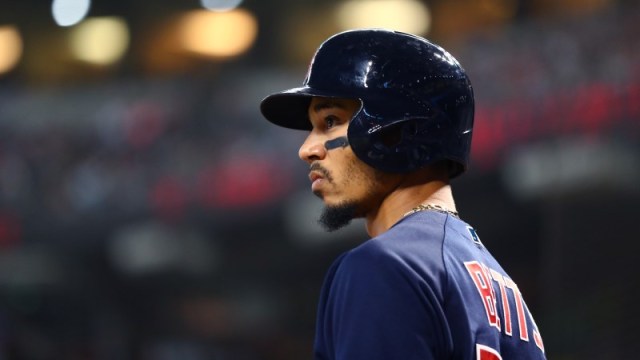 Boston Red Sox outfielder Mookie Betts