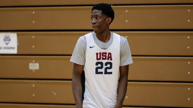 McDonald's All-American participant Terrence Clarke