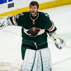 Minnesota Wild goaltender Alex Stalock