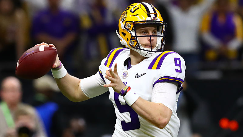 Joe Burrow, likely No. 1 draft pick, on Tom Brady comparisons