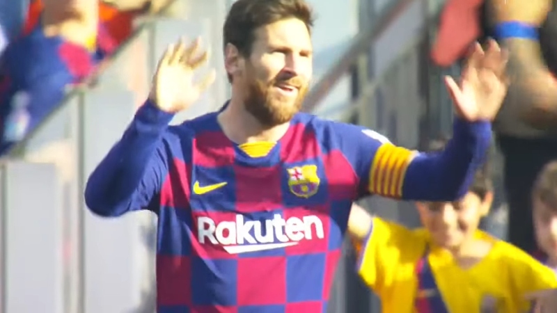 Watch Lionel Messi Score Four Historic Goals In Barcelona Vs Eibar Game