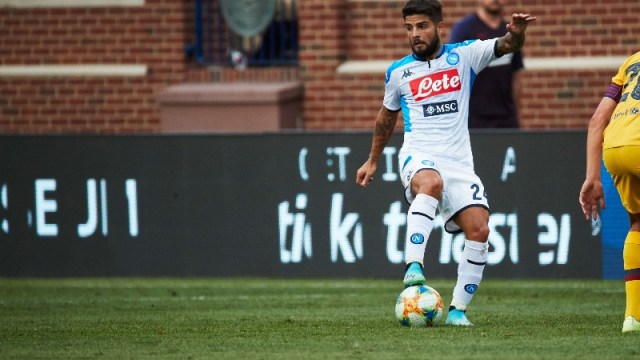 Napoli forward Lorenzo Insigne