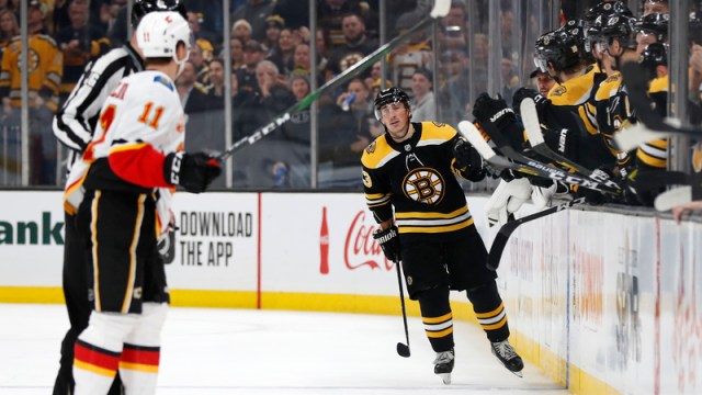 Bruins winger Brad Marchand