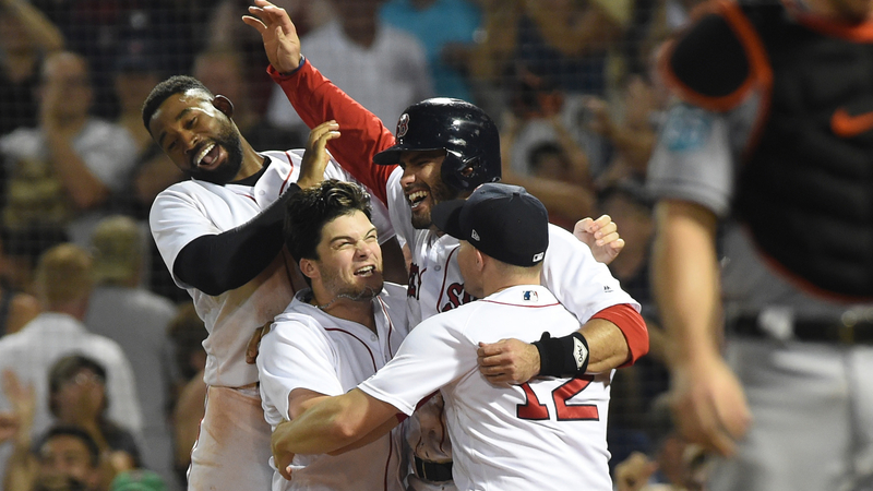 With Brock Holt gone, who will J.D. Martinez hug? 'Whoever's there