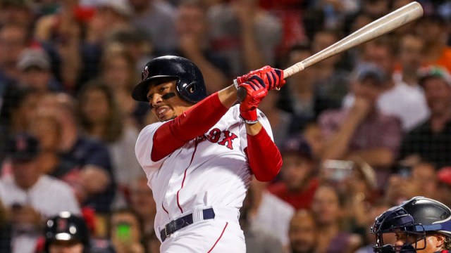 Former Boston Red Sox Mookie Betts