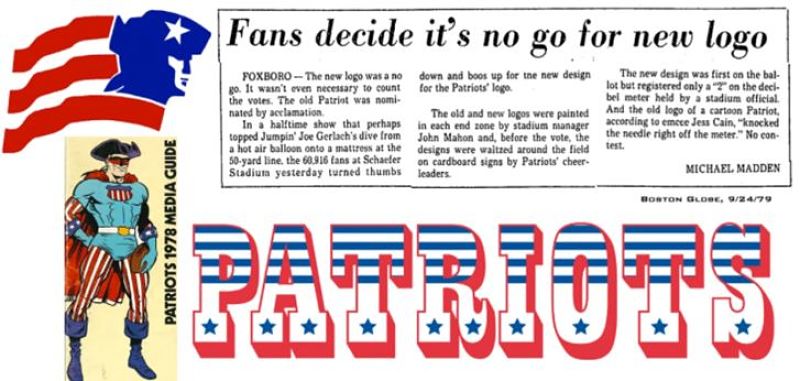 It�s Hard To Believe The Patriots� Logo Almost Became This