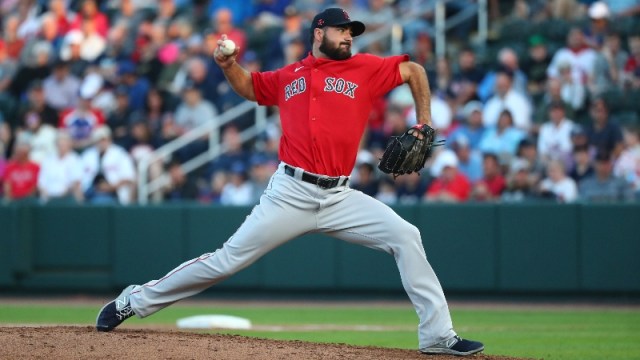 Boston Red Sox relief pitcher Brandon Workman